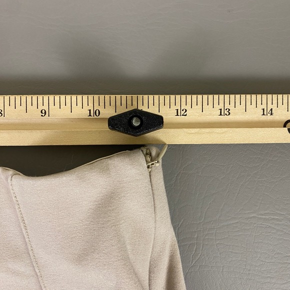 Quince High Waisted Wide Leg Palazzo Pants Size Medium Beige Chic Lounge NWT - Picture 5 of 12